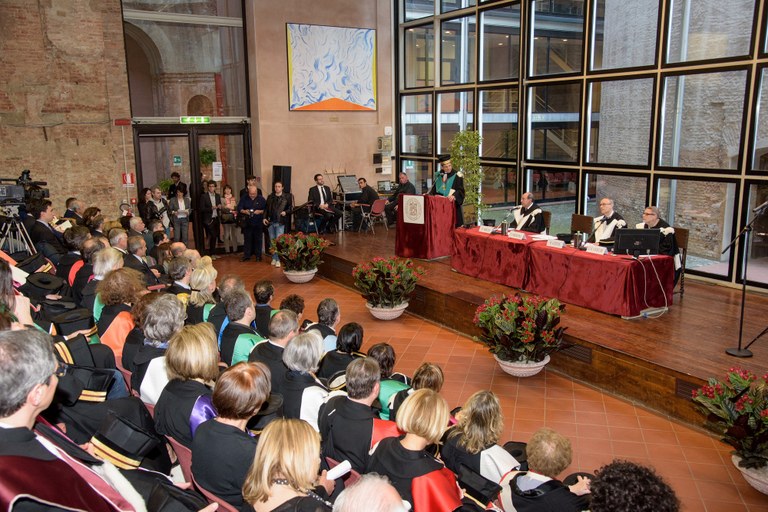 Conferimento di Laurea ad honorem a Francisco Rico, 2016