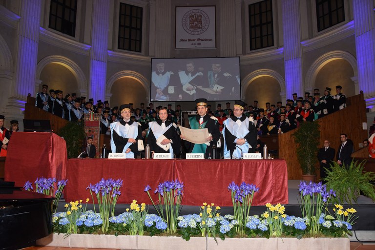 Conferimento di Laurea ad honorem a Mario Draghi, 2019