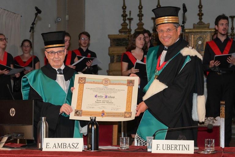 Conferimento di Laurea ad honorem a Emilio Ambasz, 2021