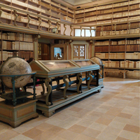 Ancient rooms of Gambalunga Library - in ENGLISH