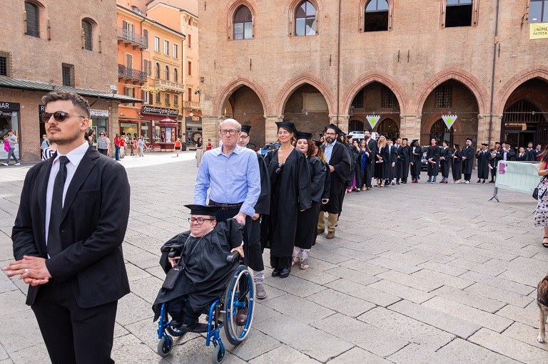 Corteo dottoresse e dottori di ricerca