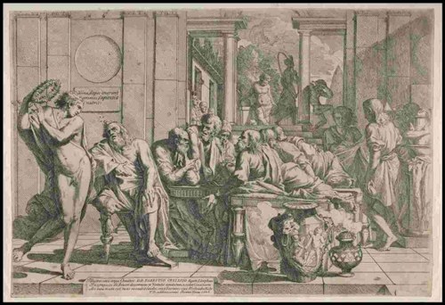 Pierro Testa_Simposio_incisione (1650)