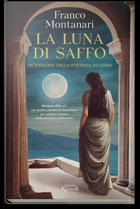 La luna di Saffo - Copertina anteriore Volume Rizzoli