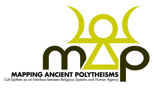 Logo ERC MAP 741182 Mapping Ancient Polytheisms Cult epithets as an interface between religious systems and human agency