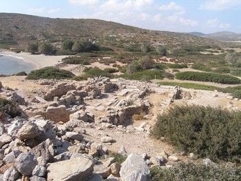 Immagine delle rovine di Itanos (guarnigione tolemaica)
