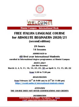 FREE ITALIAN LANGUAGE COURSE FOR ABSOLUTE BEGINNERS 2020/21 (2nd Edition)