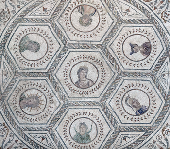 Mosaico della Casa del Planetario | Italica (Spagna)