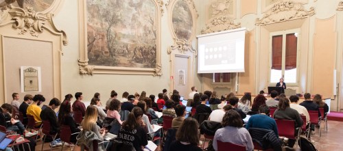 Recruiting Day Scienze Giuridiche: le presentazioni in Sala delle Armi - Palazzo Malvezzi