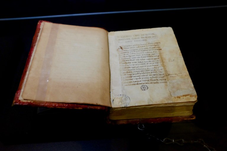 Il manoscritto di Niccolò Niccoli (1430 ca.) Biblioteca Laurenziana, Firenze