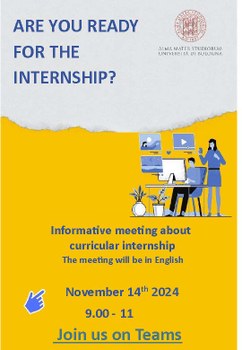 Evento per studenti iscritti ai corsi di laurea Internazionali ambito umanistico 14 novembre 2024