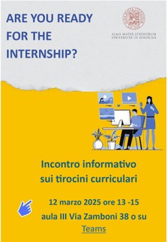Evento per  studenti iscritti ai corsi di laurea ambito Umanistico 12 marzo 2025